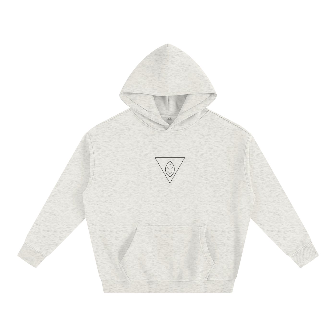 MEN'S OVERSIZED FLEECED HOODIE