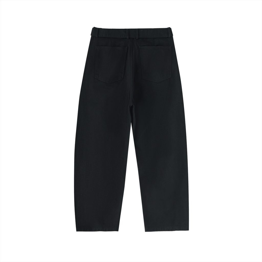 CHINO TROUSERS WITH PRINTED DETAIL