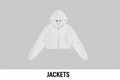 White hoodie on a white background