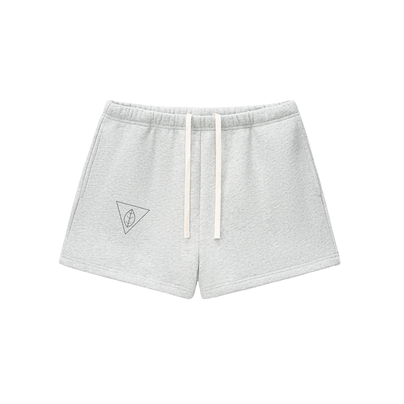 WOMENS DRAWSTRING SWEAT SHORTS