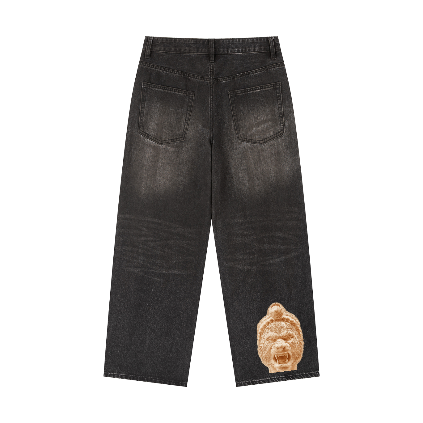 VINTAGE WASH DENIM JEANS