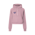 CROPPED HALF-ZIP HOODIE