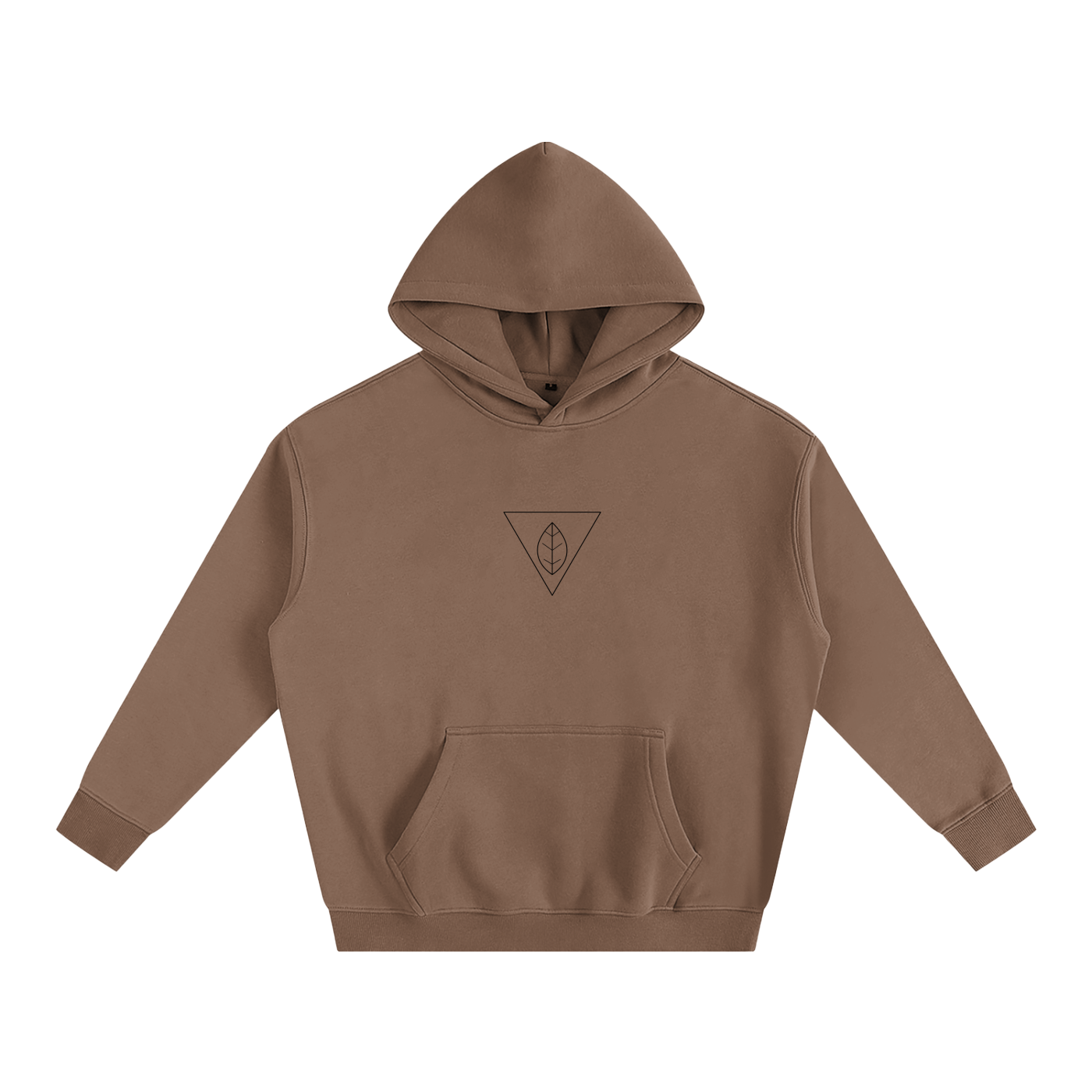 MEN'S OVERSIZED FLEECED HOODIE