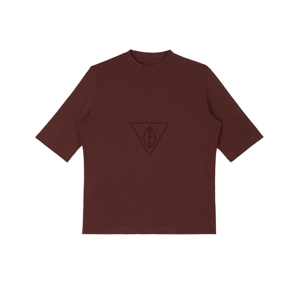 WOMEN'S ESSENTIAL MOCK NECK SHORT SLEEVE T-SHIRT