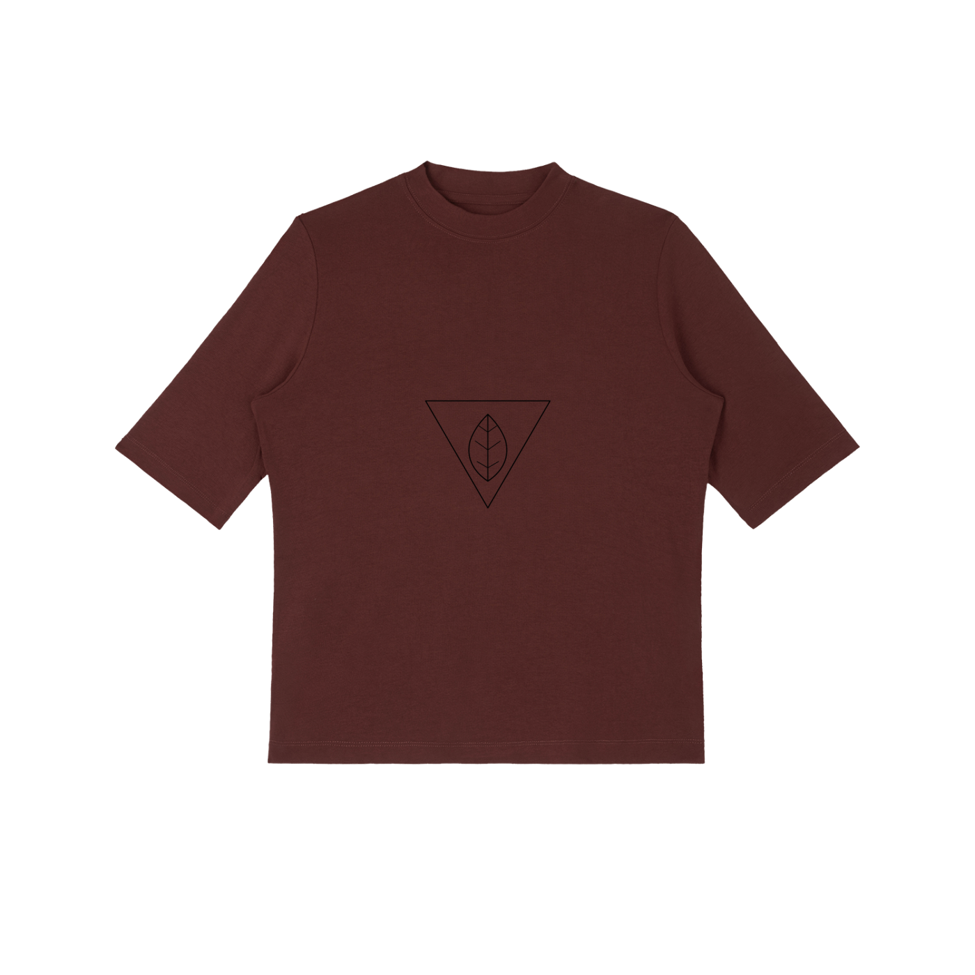 WOMEN'S ESSENTIAL MOCK NECK SHORT SLEEVE T-SHIRT