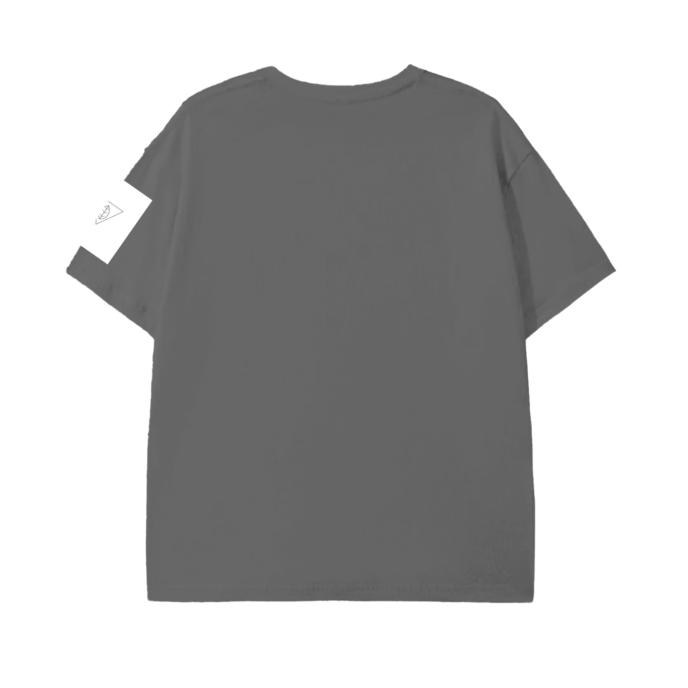 MEN'S PURE COTTON T-SHIRT WITH INVERTED TRIANGLE DESIGN