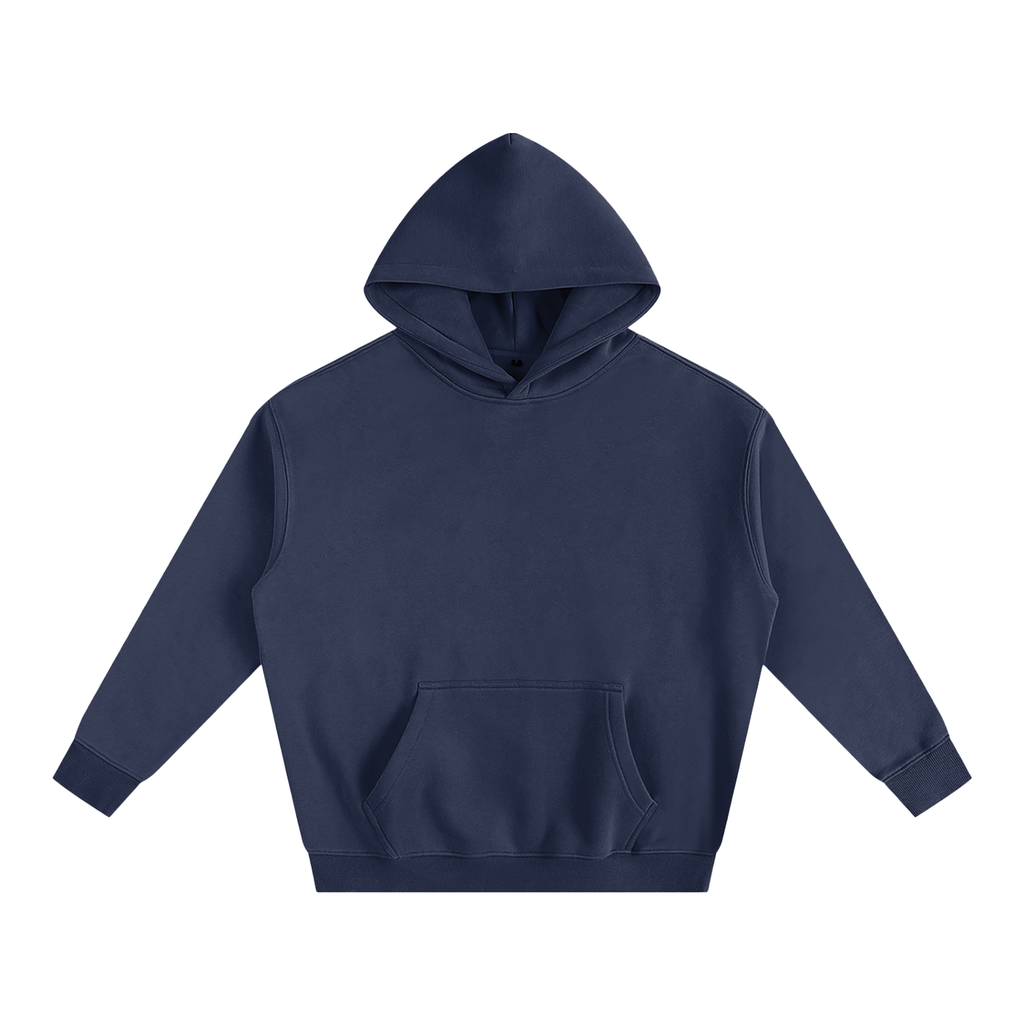 MEN'S OVERSIZED FLEECE HOODIE WITH GRAPHIC PRINT