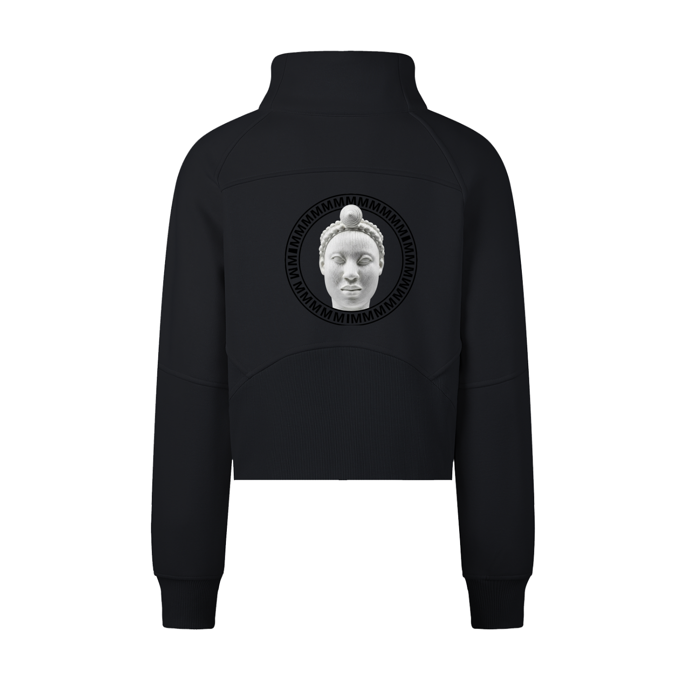 Cropped Half-Zip Hoodie