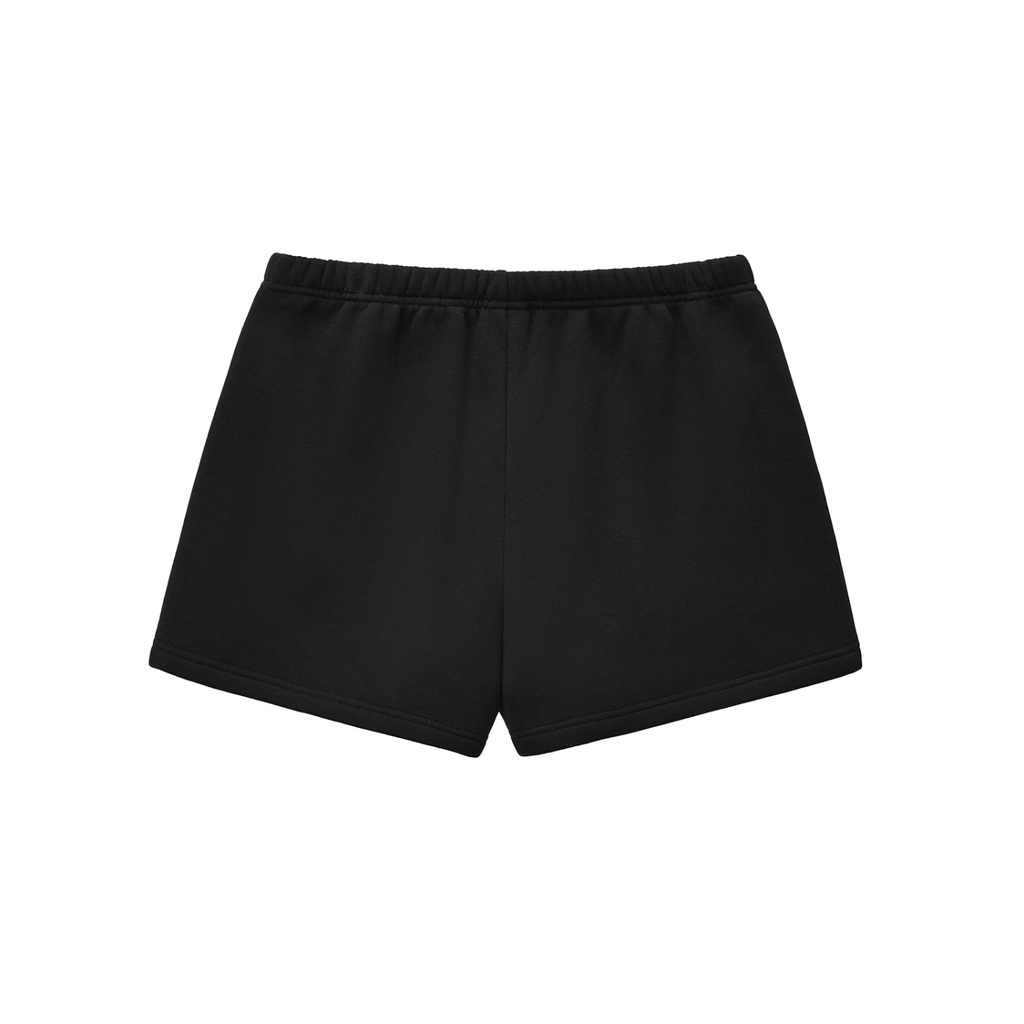 WOMENS DRAWSTRING SWEAT SHORTS