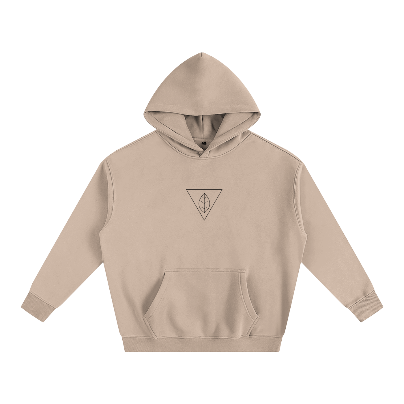 MEN'S OVERSIZED FLEECED HOODIE