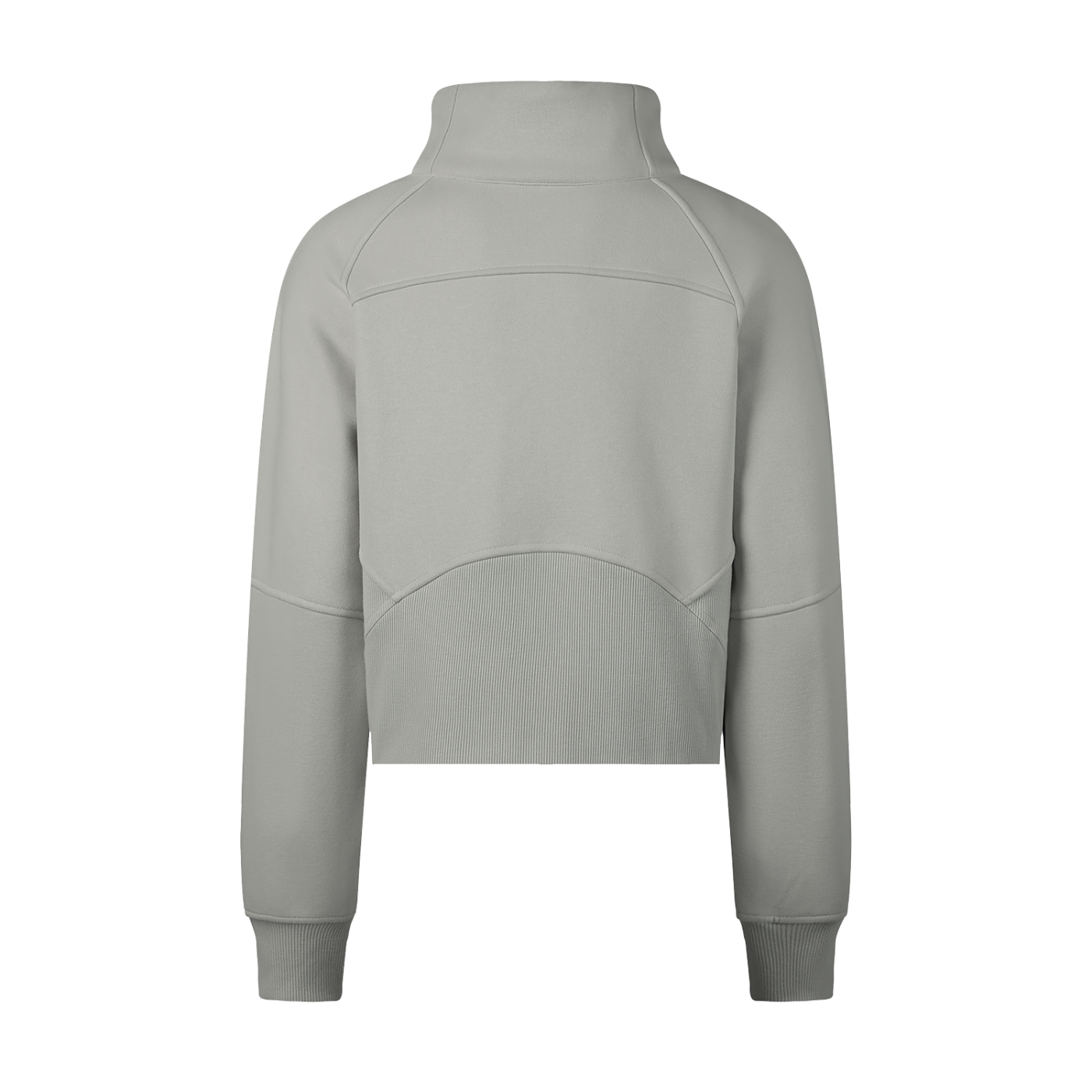 WOMENS CROPPED HALF-ZIP SWEATSHIRT