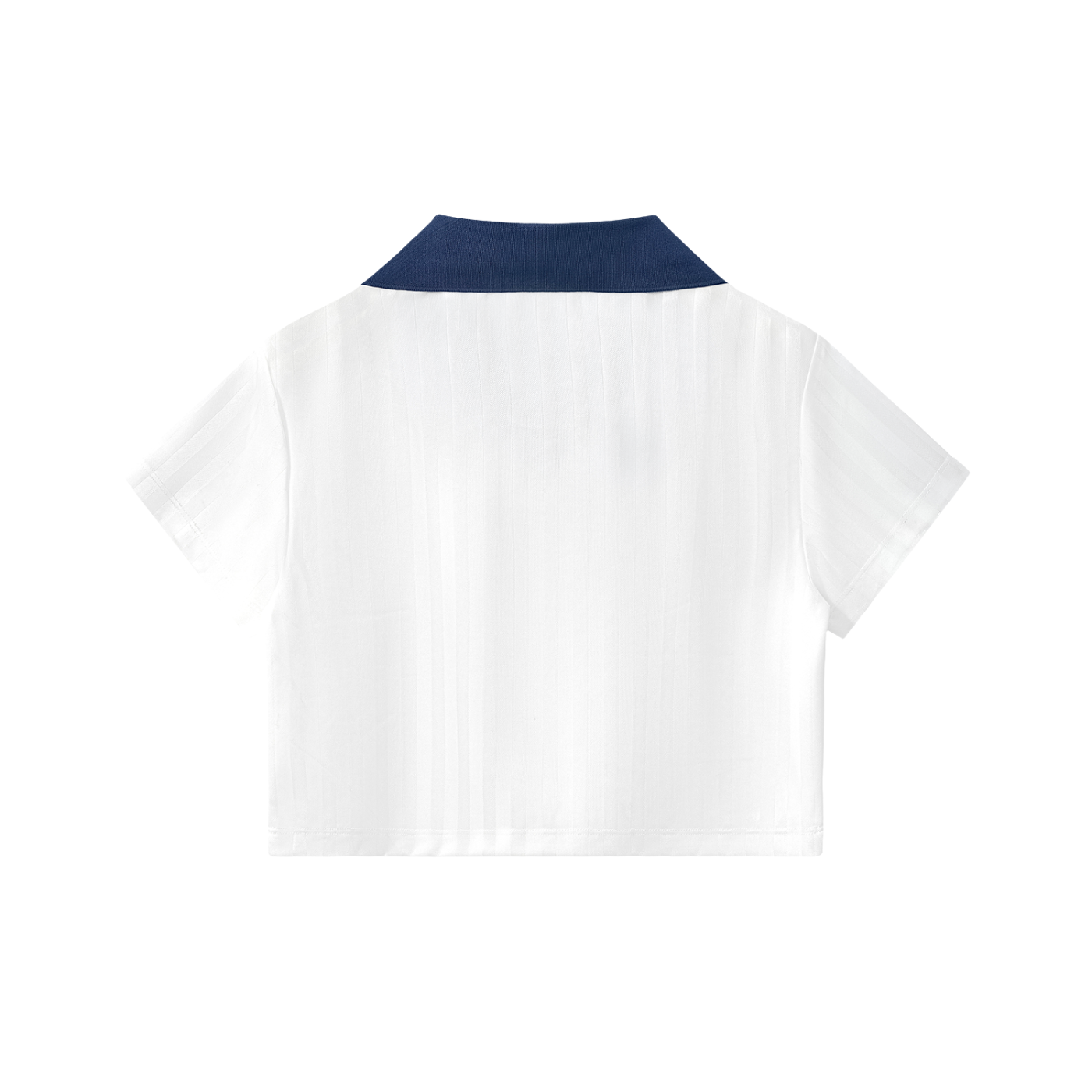 STRIPED CROPPED JERSEY