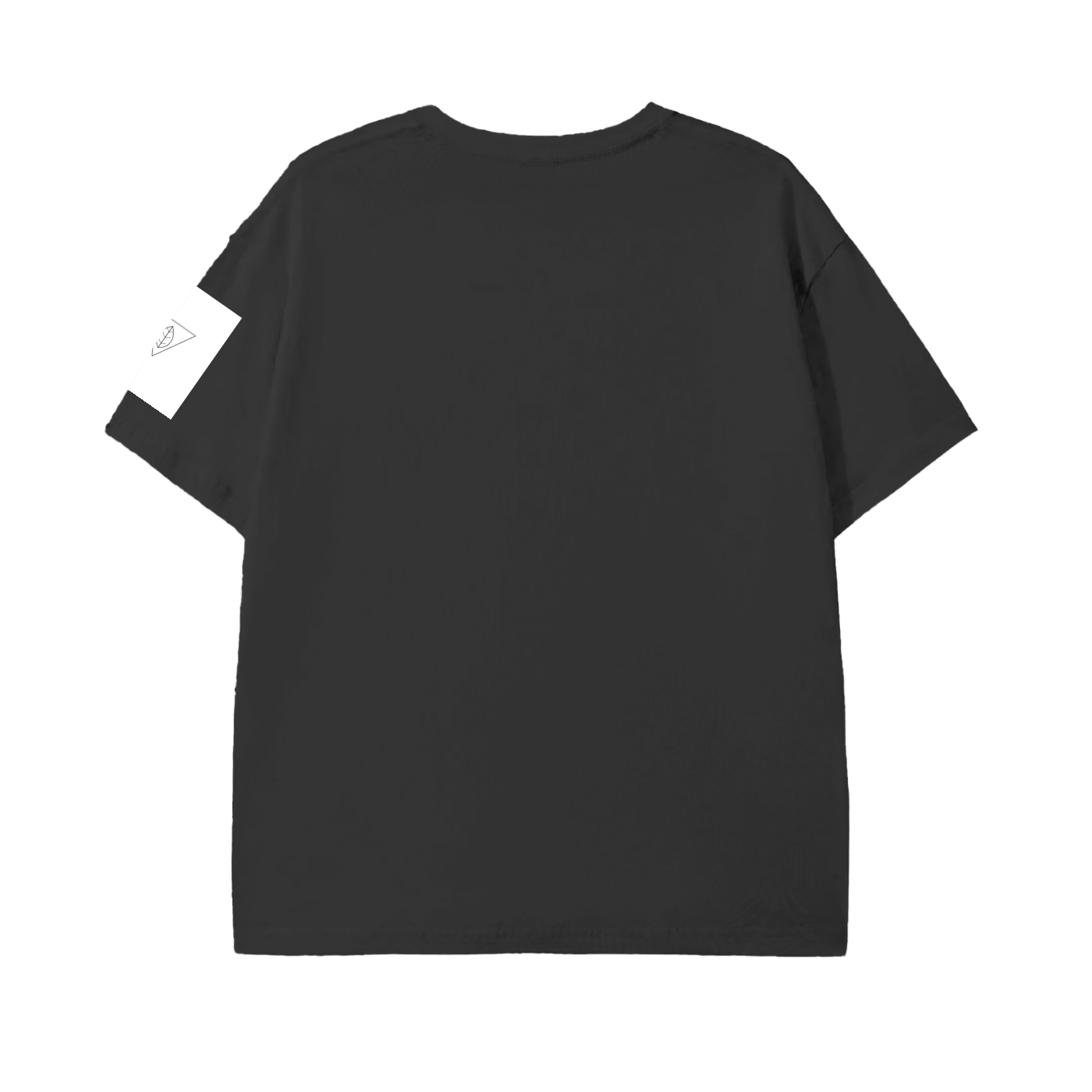 MEN'S PURE COTTON T-SHIRT WITH INVERTED TRIANGLE DESIGN