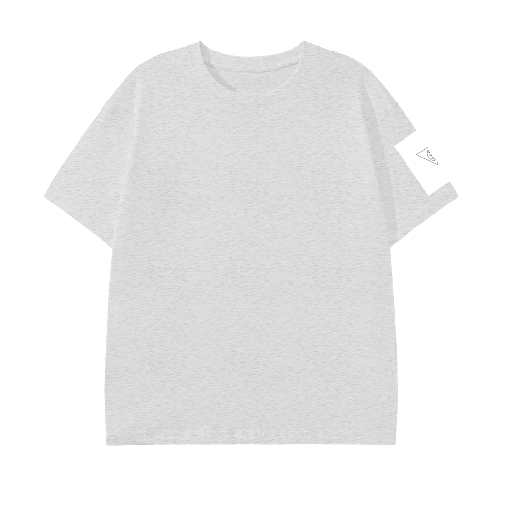 MEN'S PURE COTTON T-SHIRT WITH INVERTED TRIANGLE DESIGN