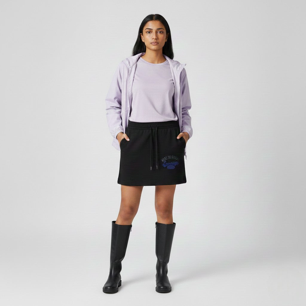 DRAWSTRING SKIRT