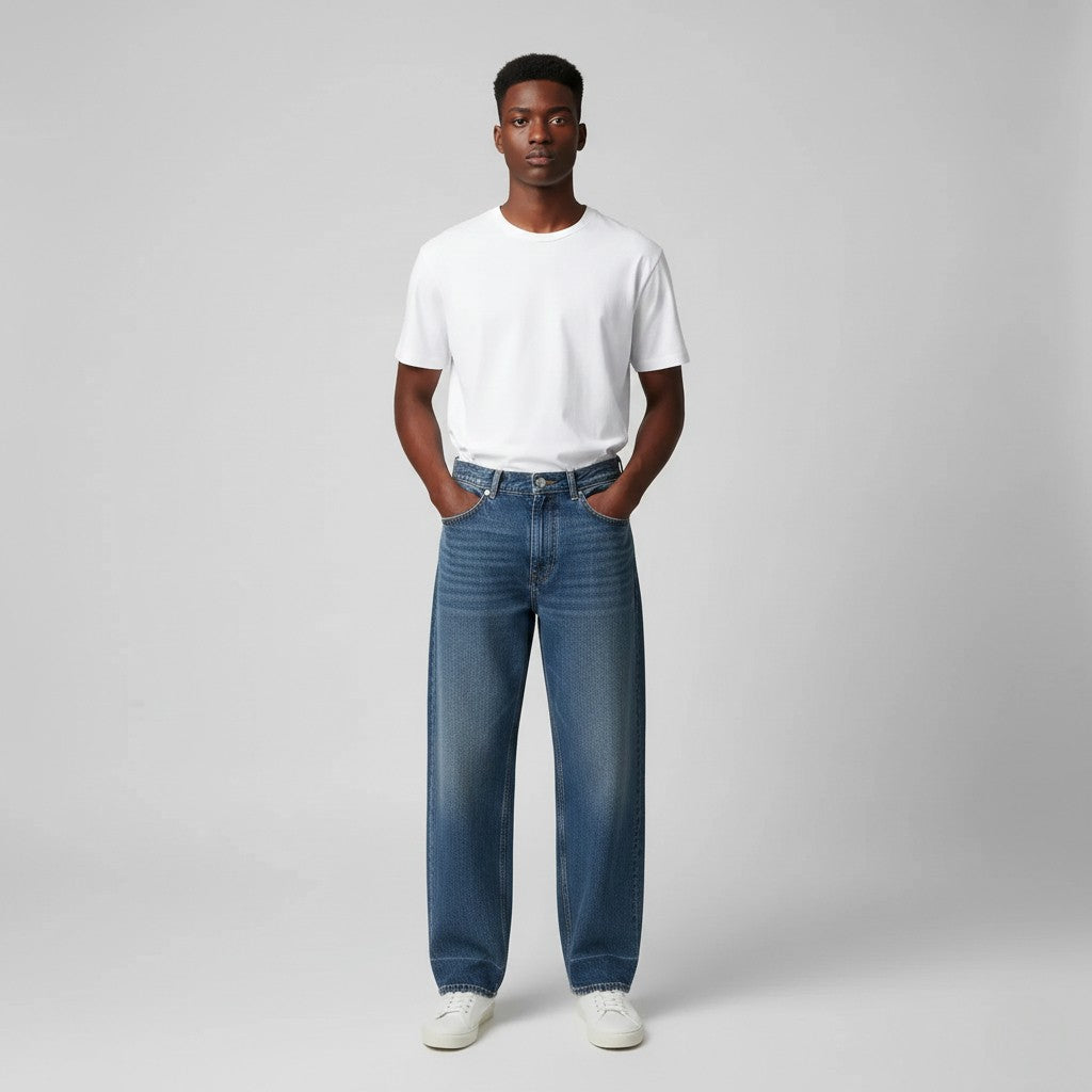 DIRTY WASH DENIM JEANS