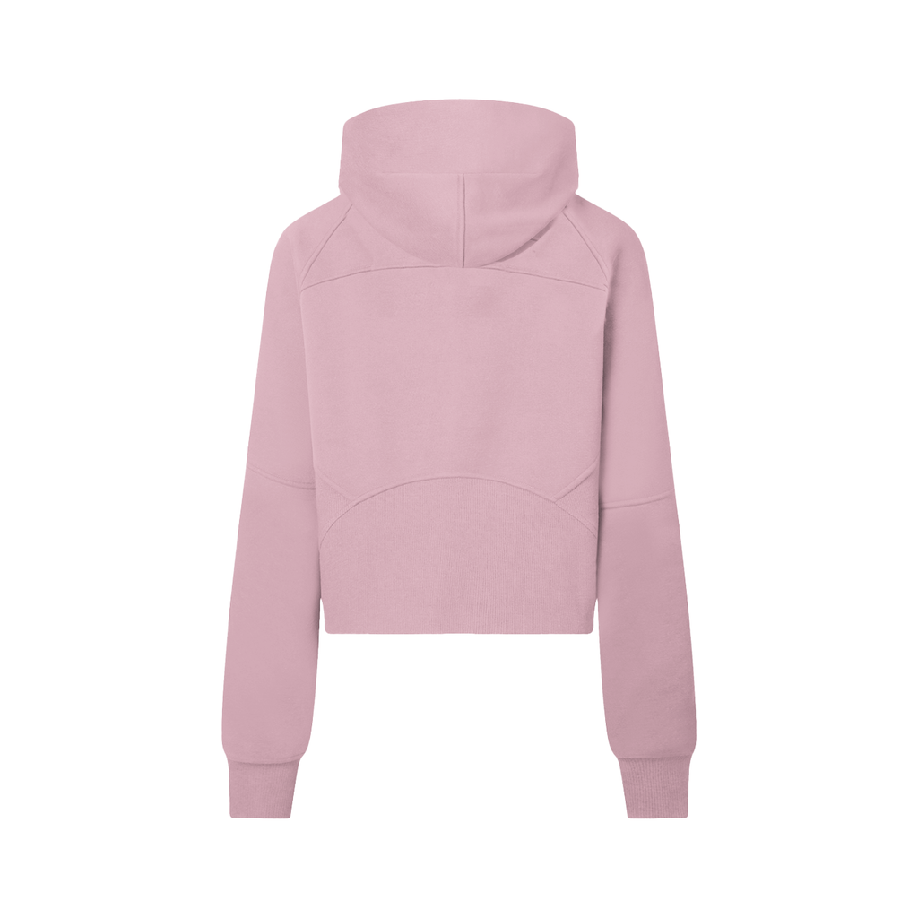 CROPPED HALF-ZIP HOODIE