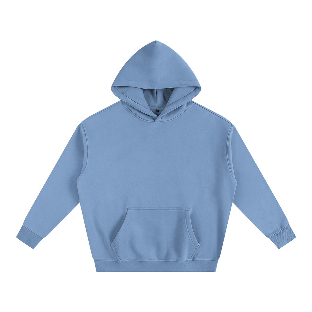 MEN'S OVERSIZED FLEECE HOODIE WITH GRAPHIC PRINT