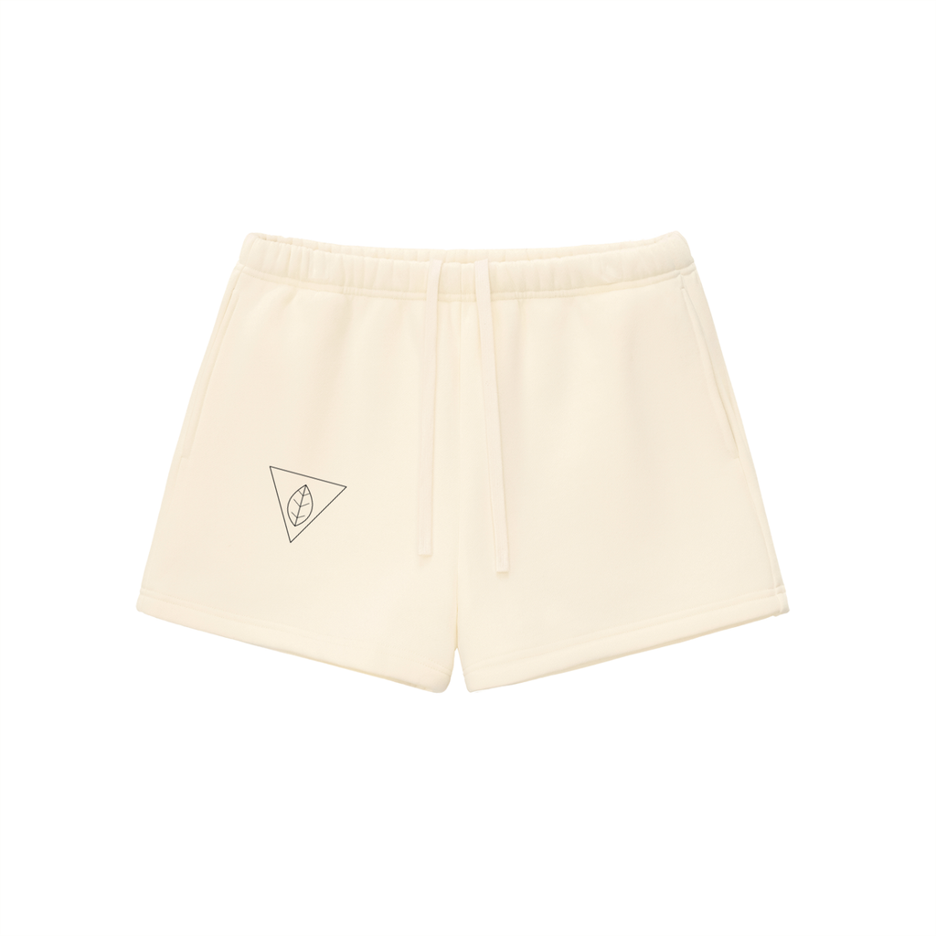 WOMENS DRAWSTRING SWEAT SHORTS