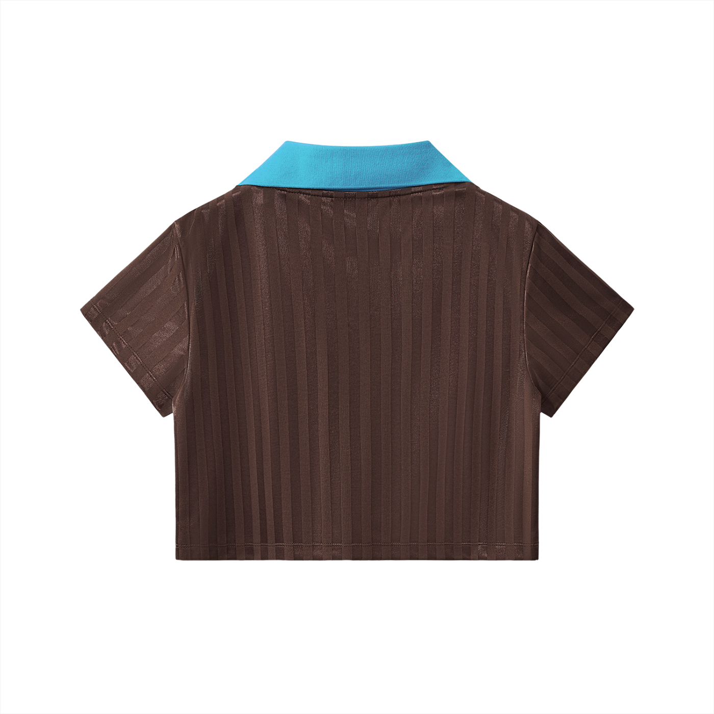 STRIPED CROPPED JERSEY