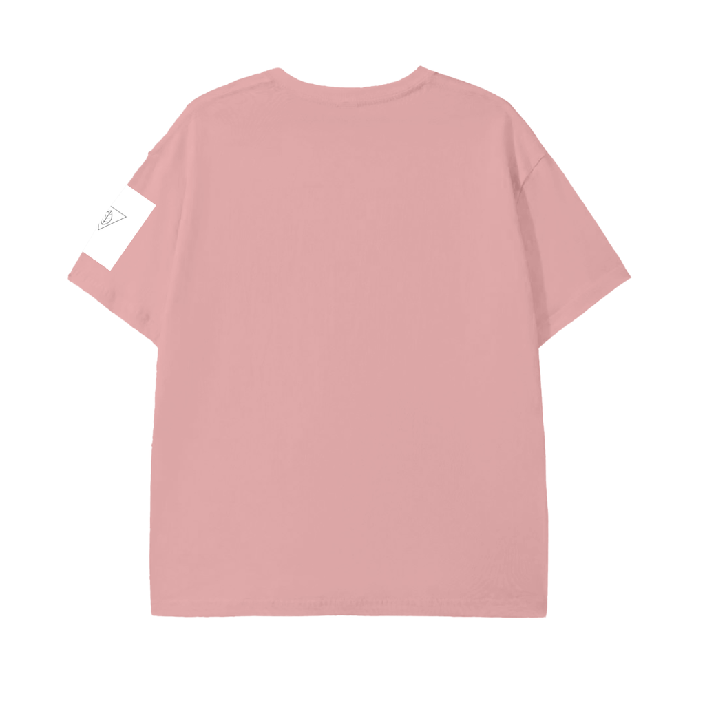 MEN'S PURE COTTON T-SHIRT WITH INVERTED TRIANGLE DESIGN