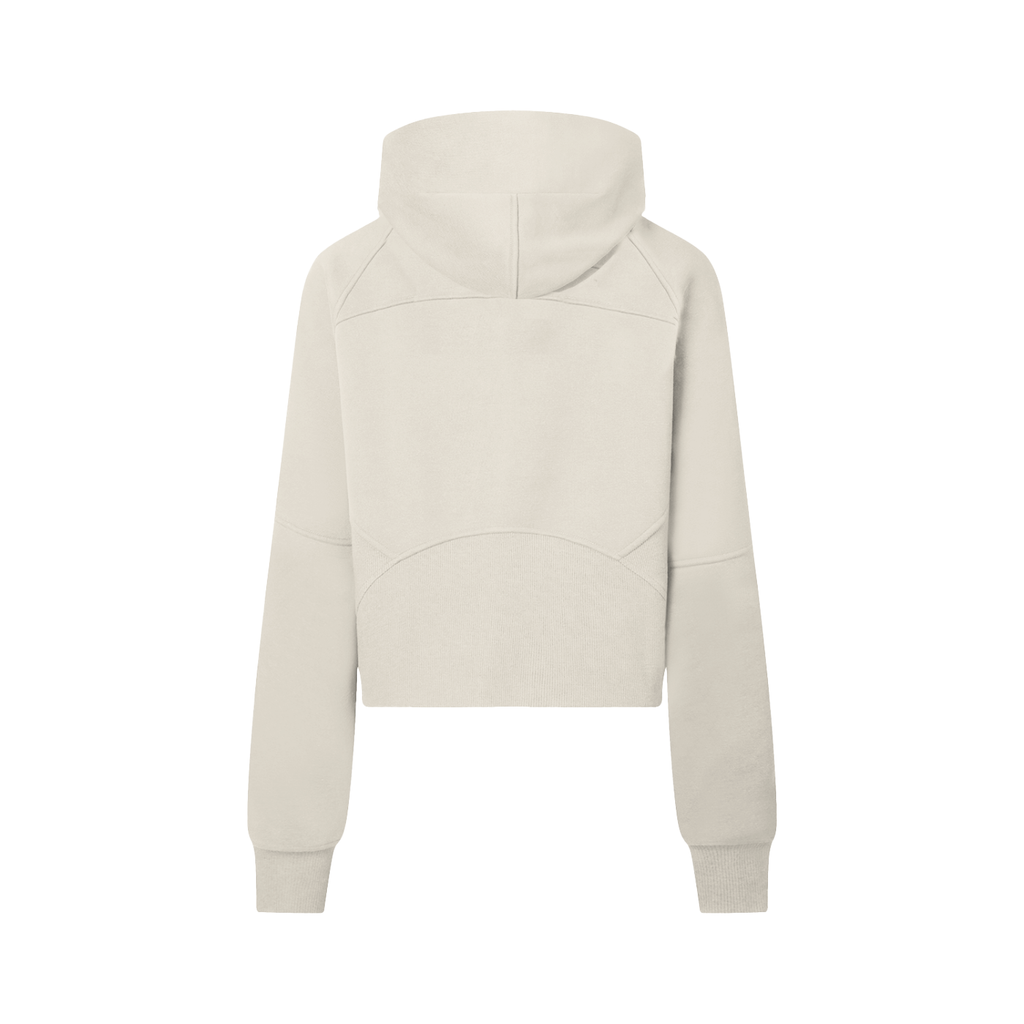 CROPPED HALF-ZIP HOODIE