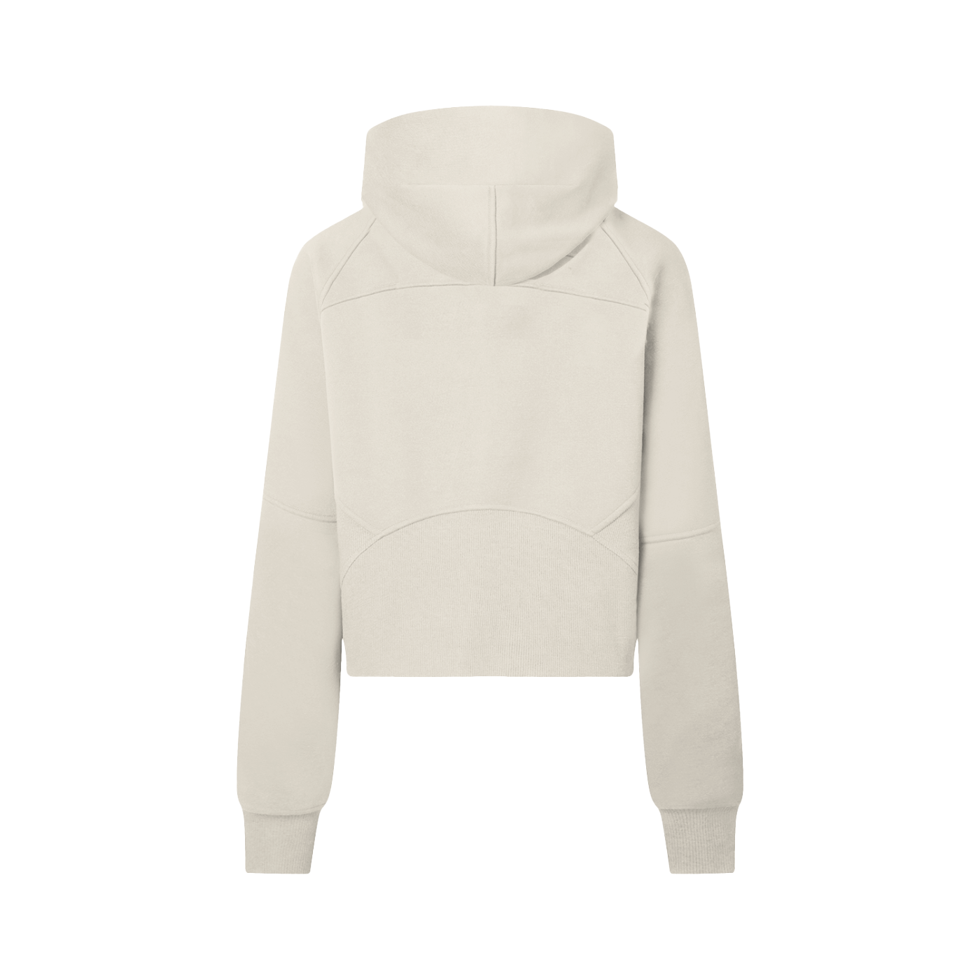 CROPPED HALF-ZIP HOODIE