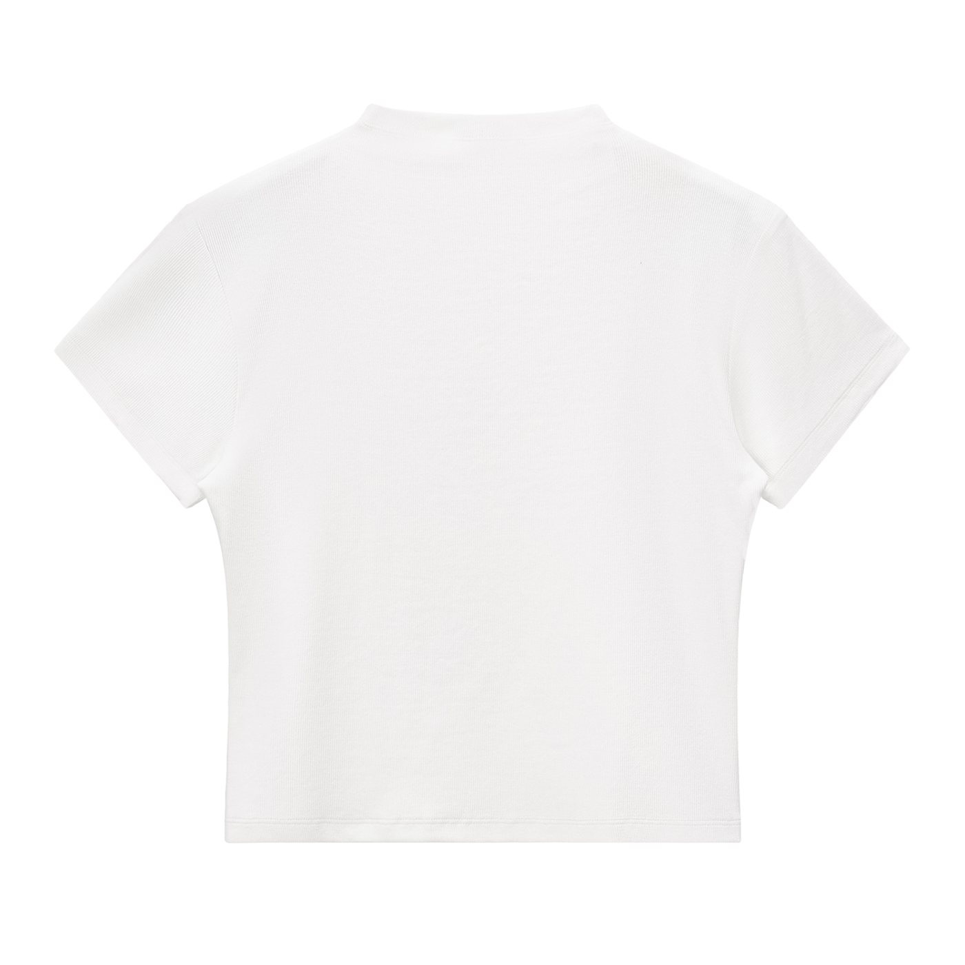 WOMEN'S SLIM FIT MOCK NECK T-SHIRT