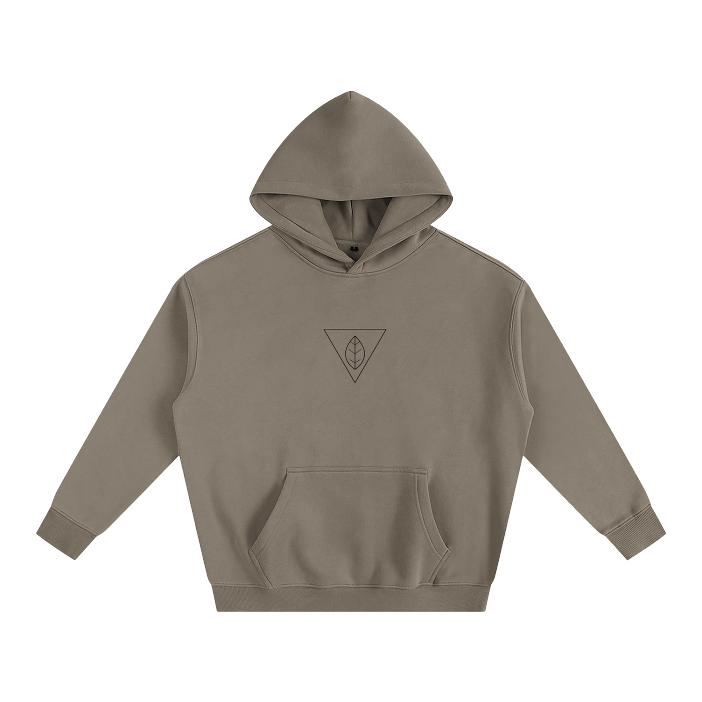 MEN'S OVERSIZED FLEECED HOODIE