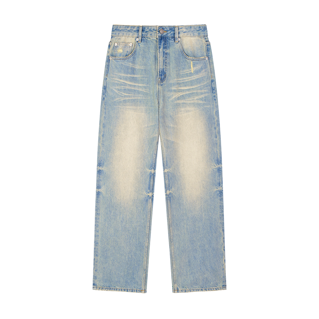 SUN FADE DENIM JEANS