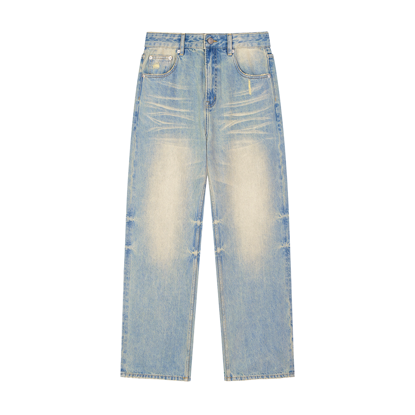 SUN FADE DENIM JEANS