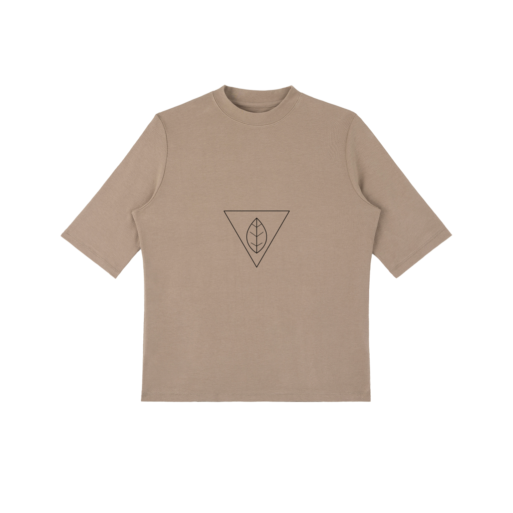 WOMEN'S ESSENTIAL MOCK NECK SHORT SLEEVE T-SHIRT