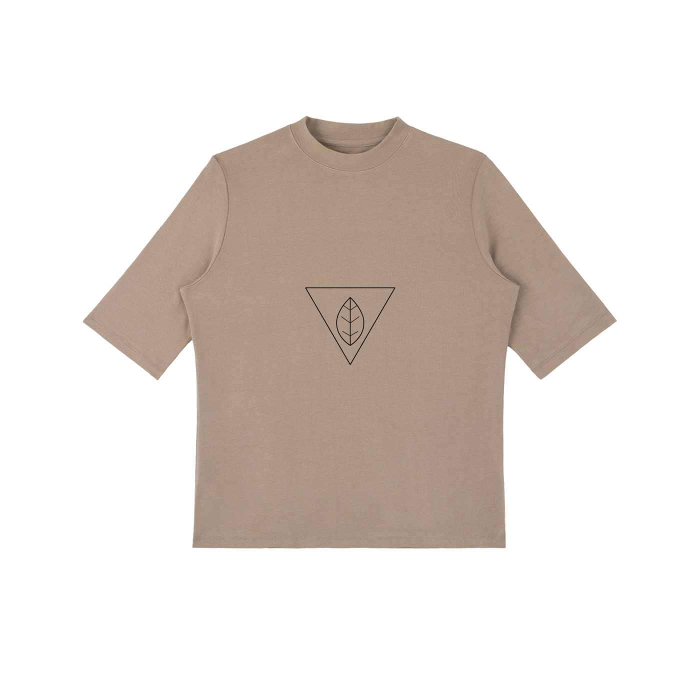 WOMEN'S ESSENTIAL MOCK NECK SHORT SLEEVE T-SHIRT