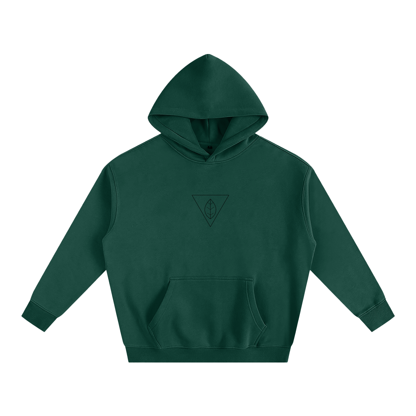 MEN'S OVERSIZED FLEECED HOODIE