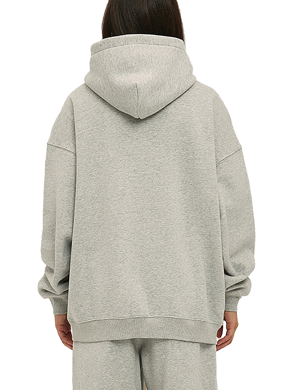 MEN'S OVERSIZED FLEECE HOODIE WITH GRAPHIC PRINT