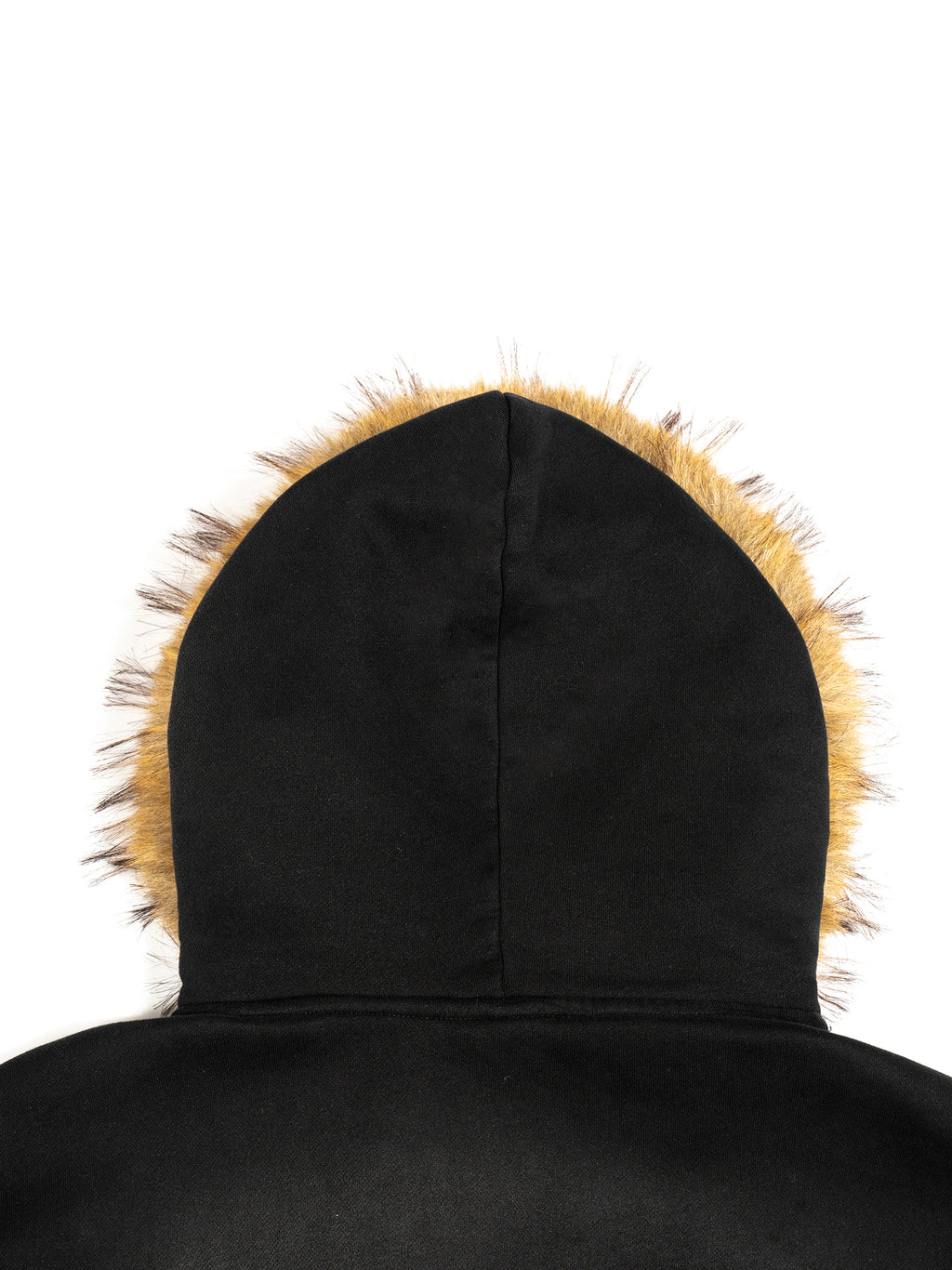 DETACHABLE FUR HOODIE
